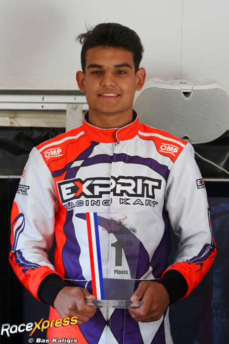Leroy Jagesar podium